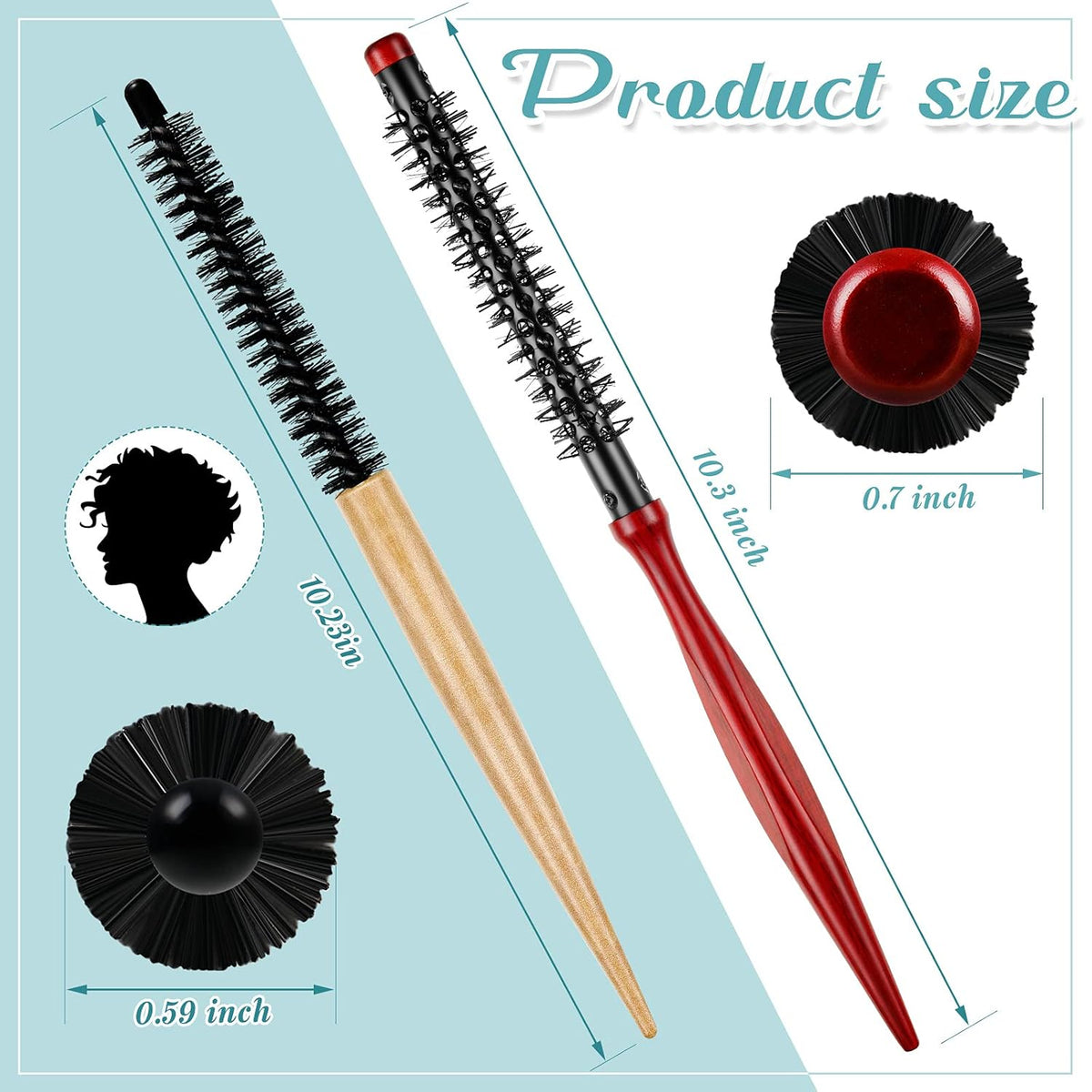 Explore our Small Round Hair Brush Mini, perfect for styling. Available in India. Order online for quick delivery.