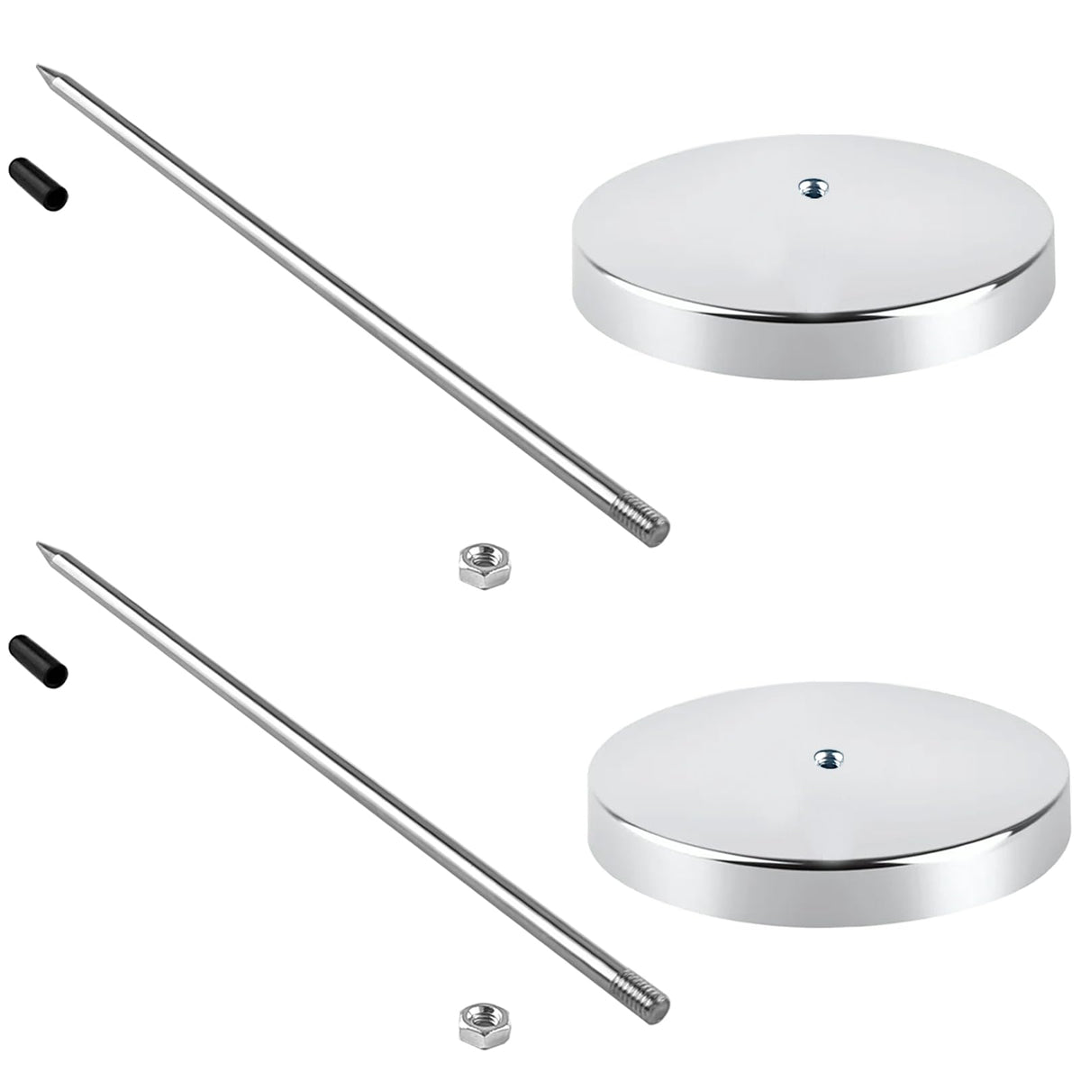 Stainless Steel Receipt Holder Spike, specially curated by Curat Cart, offers durability and elegance for your workspace. Perfect for organizing receipts.
