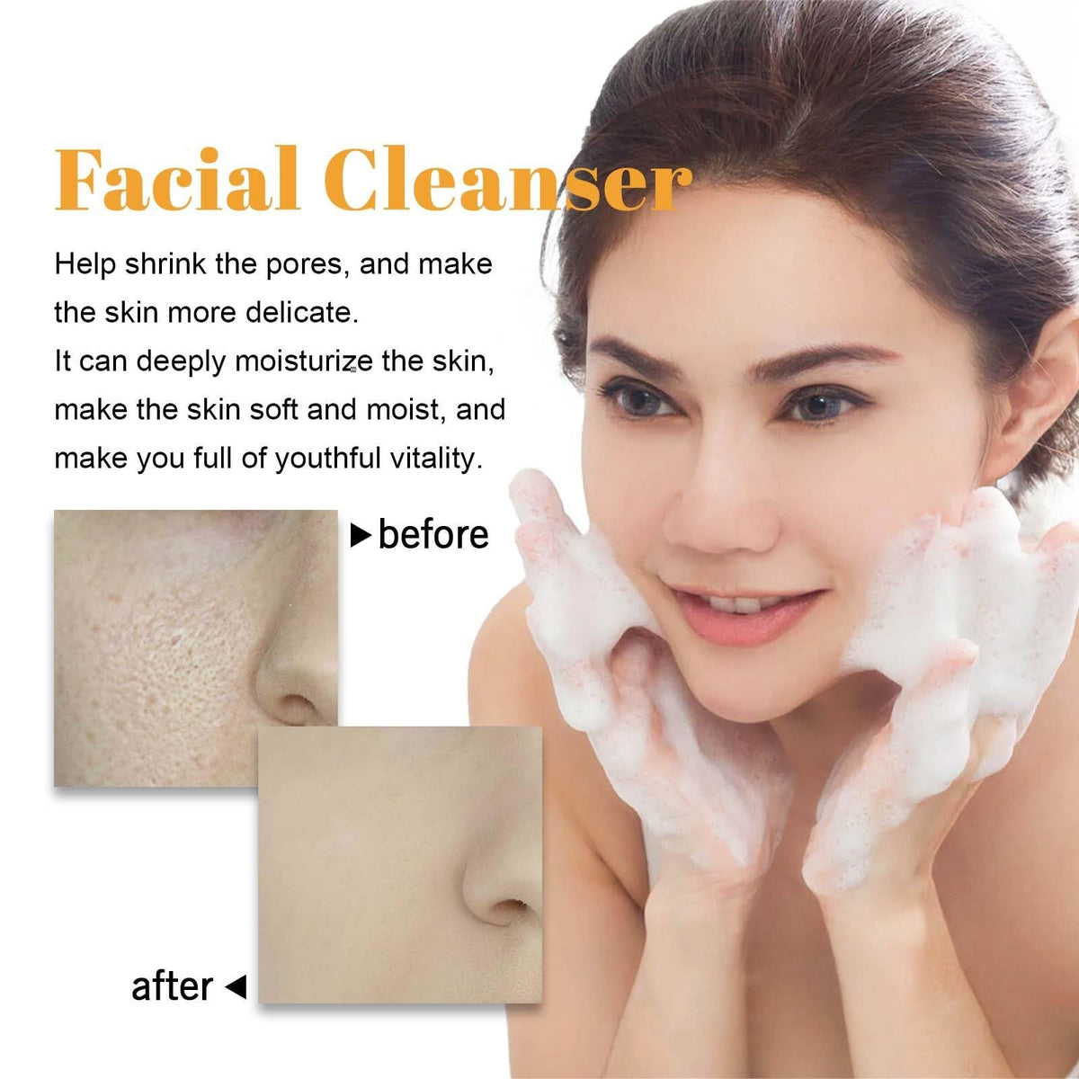 Turmeric Foaming Face Wash by Curat Cart offers deep cleansing and hydration, enhancing youthful vitality. Specially curated for you.