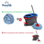 O-Cedar Mop Head Replacements are 100% authentic and available in India at Curat Cart, compatible with RinseClean 2-Tank System.