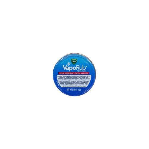Discover Vicks Vaporub Topical Ointment, a trusted remedy for cough relief. Authentic 100% genuine product for soothing comfort.
