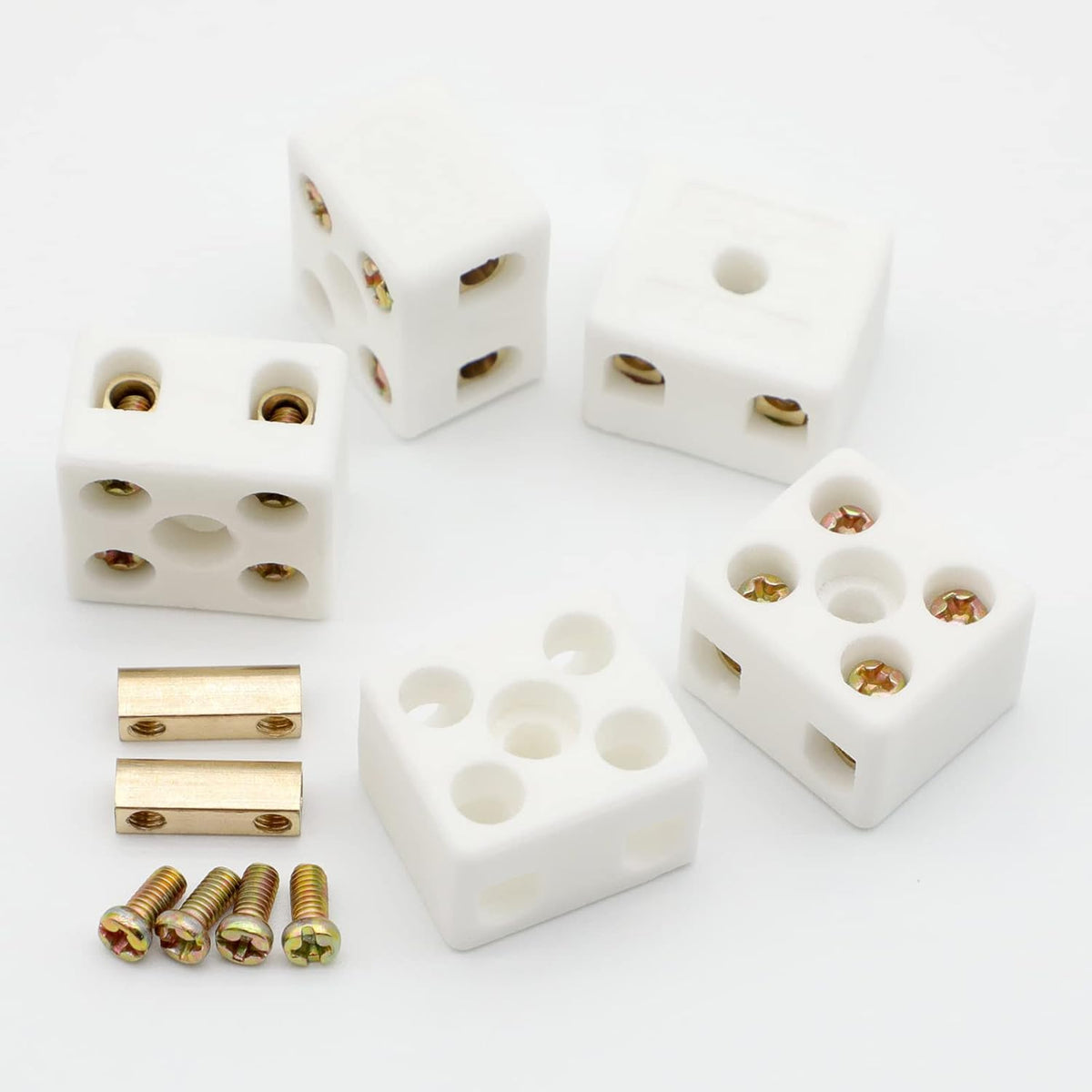 High-quality ceramics terminal blocks 25A 380V available in India. Order online for reliable electrical connections.