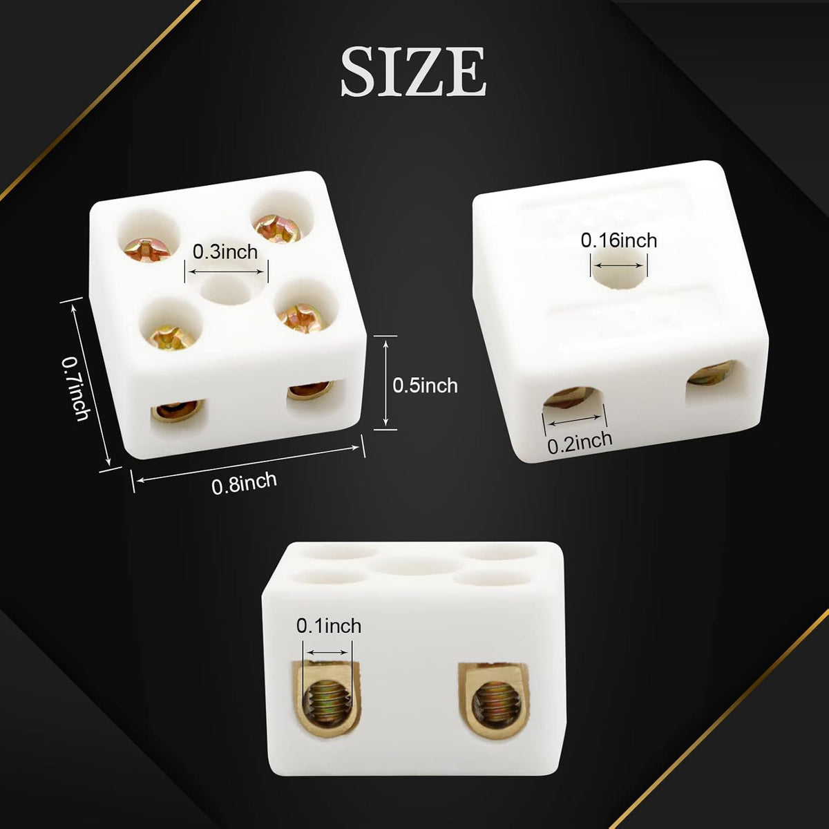 Explore our Ceramics Terminal Blocks 25A 380V, verified by CuratCart for quality and reliability. Perfect for your electrical needs.