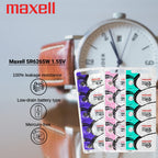 Maxell Silver Oxide Button Cell Battery, 100% Authentic and available in India at Curat Cart. Reliable, low-drain, and mercury-free.
