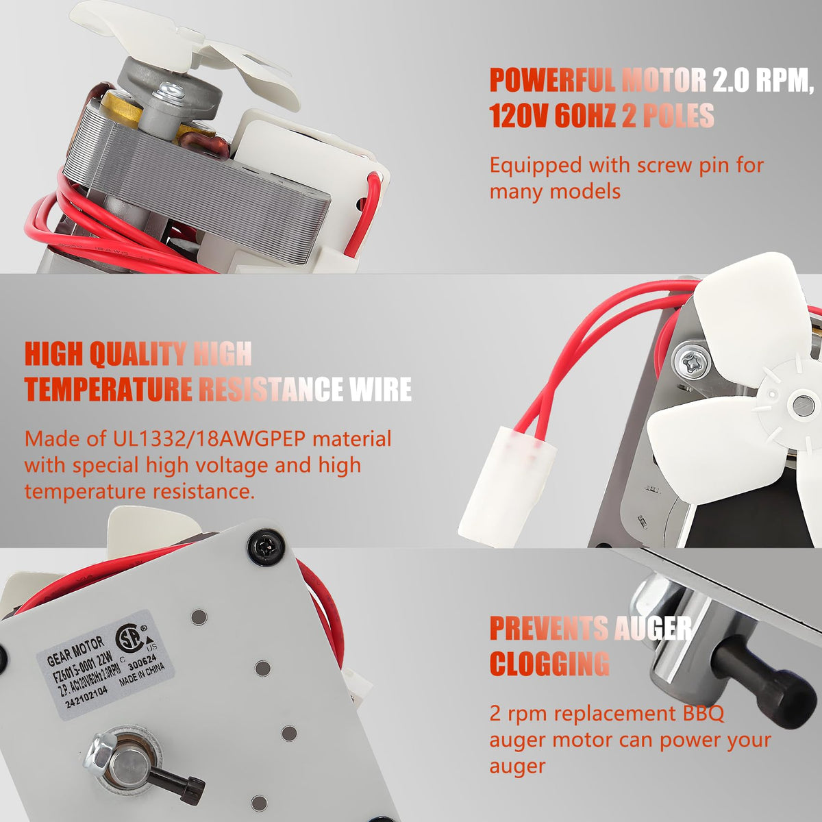 Upgrade your equipment with high-quality auger motor replacement parts, perfect for efficient operation. Available at Curat Cart.