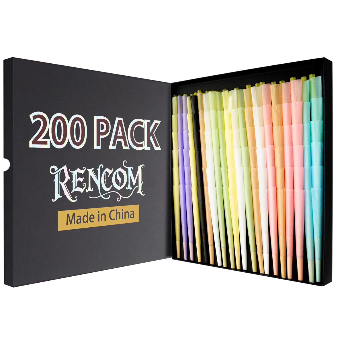 Discover premium imported colorful pre-rolled cones, 200 pack from Curat Cart, perfect for an elevated smoking experience.