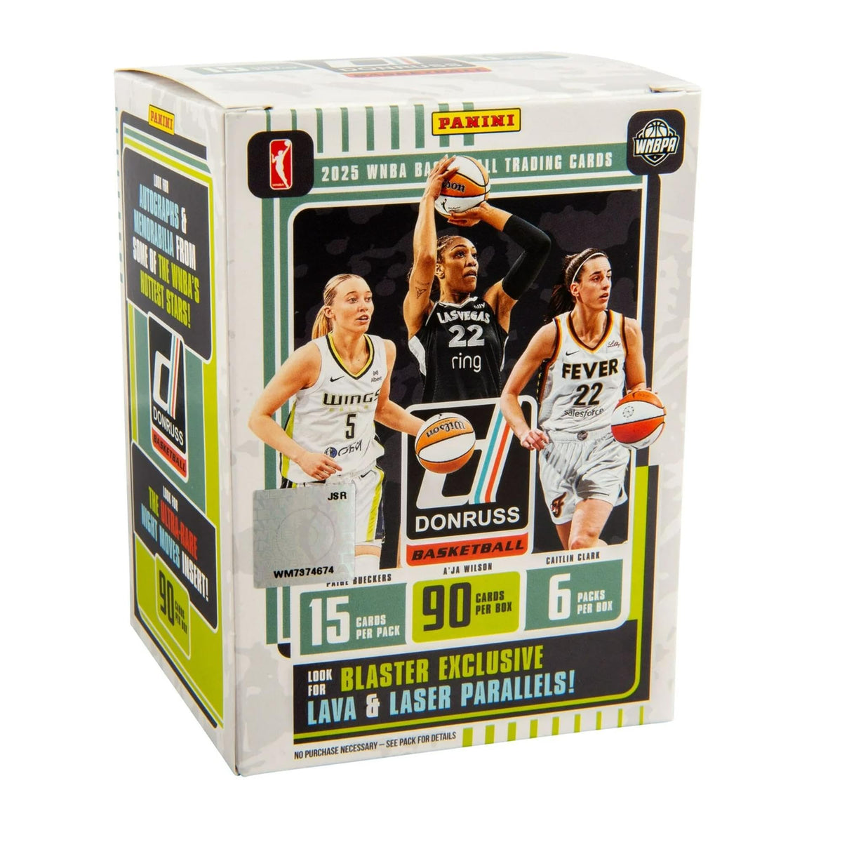 Discover the Panini Donruss WNBA Basketball Blaster with 90 cards per box, available at Curat Cart. 100% Authentic in India.