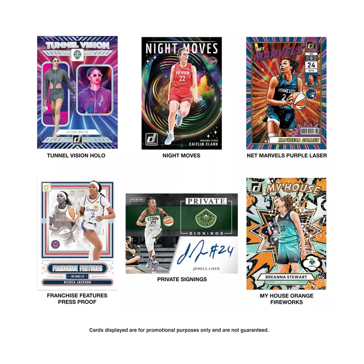 Explore the Panini Donruss WNBA Basketball Blaster with exclusive card designs. Perfect for collectors at Curat Cart.