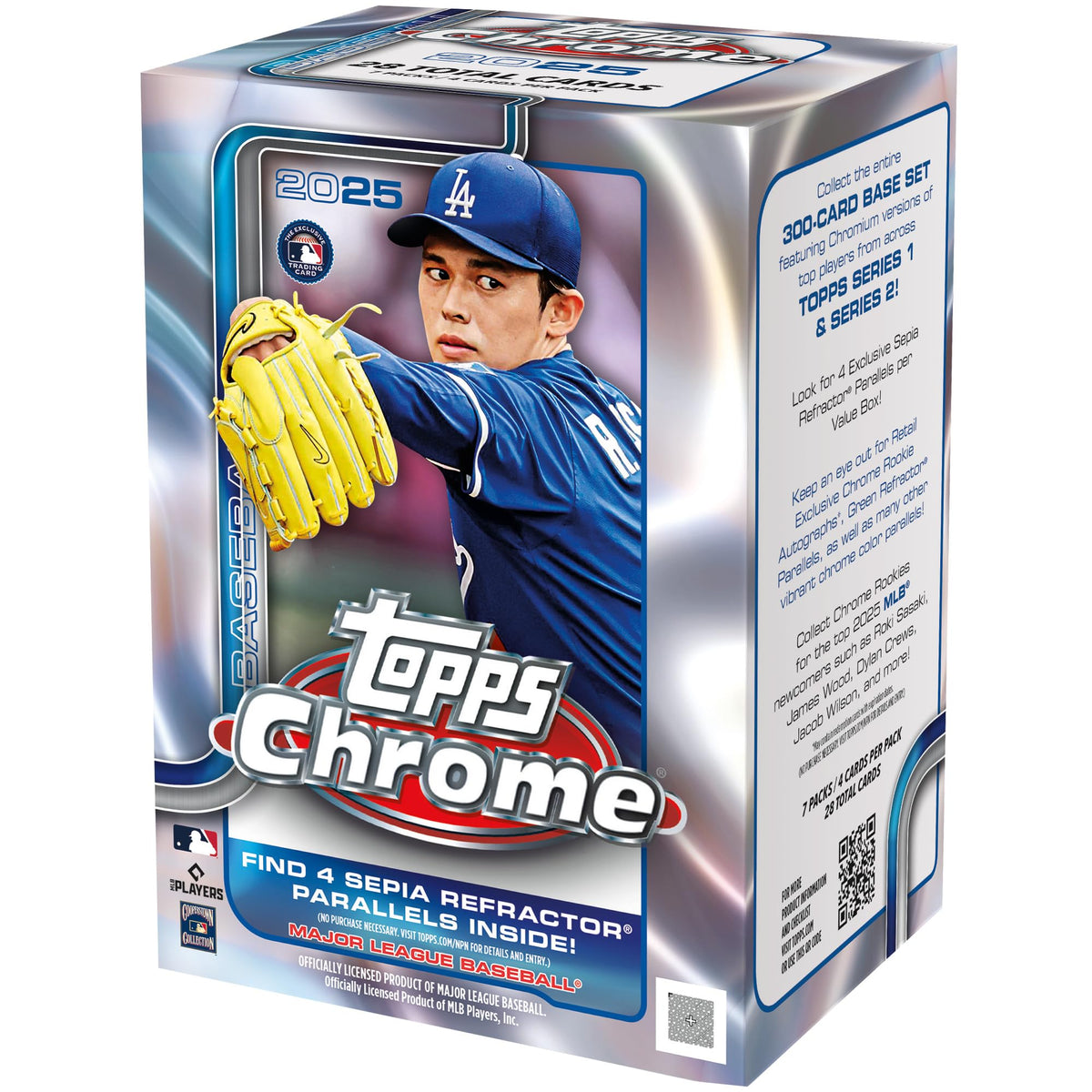 Discover the Topps Chrome MLB Baseball Value Box, a premium import with exclusive refractor parallels. Available at Curat Cart.