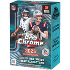 Discover premium imported Topps Chrome NFL Football Value Box featuring 2025 NFL trading cards, available at Curat Cart.