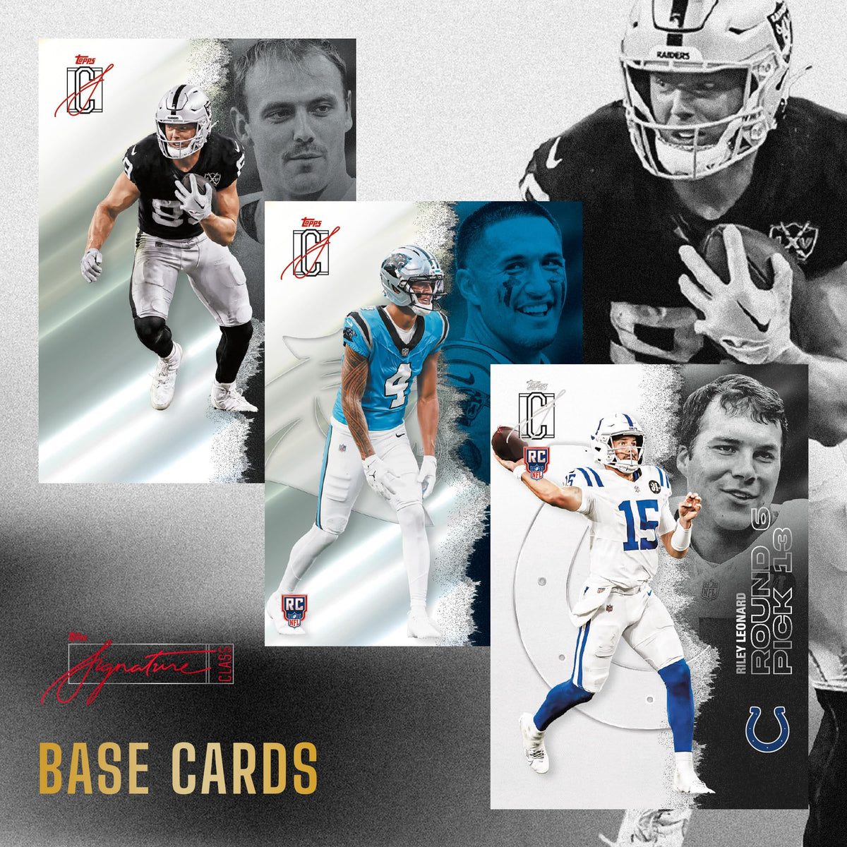 Discover the exclusive Topps NFL Signature Class Football cards, specially curated by Curat Cart for avid collectors in India.