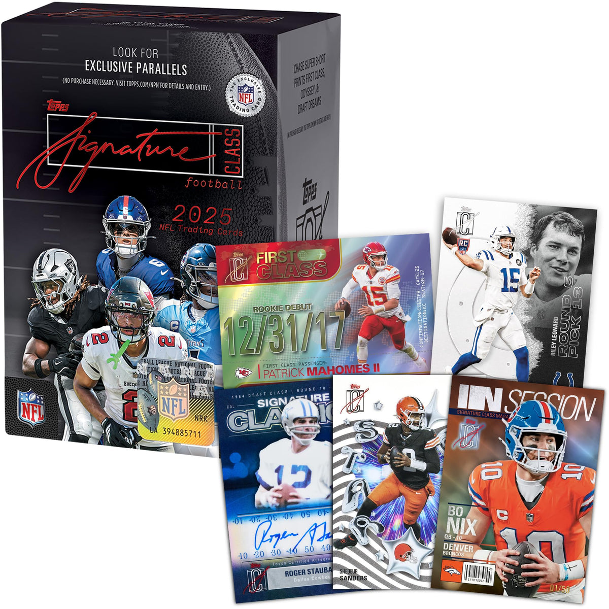 Discover the Topps NFL Signature Class Football, 100% Authentic and available in India at Curat Cart. Elevate your collection today.