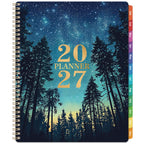 Explore the exclusive 2027 Planner Weekly and Monthly, beautifully designed with a starry night theme, only at Curat Cart.
