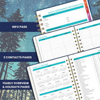 Discover the 2027 Planner Weekly and Monthly, a premium import featuring detailed info and contacts pages. Available at Curat Cart.