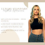 Shop luxury 21 natural color hair extensions, 9-14". Available in India. Lightweight, reusable, and hand-selected for quality.