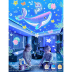 Transform your child's room with the Projector Night Light for Kids, exclusively curated by Curat Cart, featuring vibrant sea creatures and calming colors.