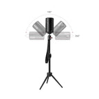 Buy now Nebula Adjustable Tripod Stand, Compact, Portable Projector Stand, Includes Universal Mount and Swivel Ball Head - Aluminum Alloy Tripod Stand, for Capsule 3, Capsule 3 Laser, Capsule Air at indiglob india