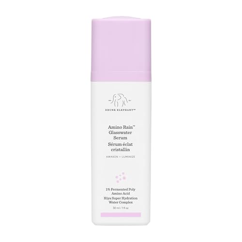 Buy now Drunk Elephant Amino Rain Glasswater Serum - 30 ml/1 fl oz - Clean Clinical Skincare - Cruelty-Free - Dermatologist-Tested - Free of Essential Oils, Silicones, and Fragrance at indiglob india