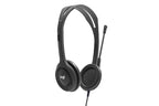 Buy now Logitech H111 Stereo Headset with 3.5 mm Audio Jack, Black at indiglob india