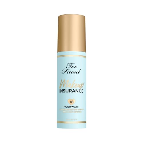 Buy now Too Faced Makeup Insurance Setting Spray | Hydrating, Long Lasting, Vegan + Cruelty Free, 4 Fl Oz at indiglob india