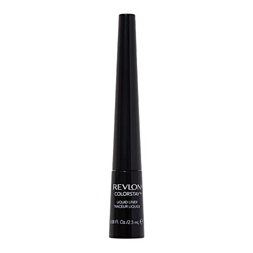 Buy now Revlon Liquid Eyeliner, ColorStay Eye Makeup, Waterproof, Smudgeproof, Longwearing with Ultra-Fine Tip, 251 Blackest Black, 0.08 Fl Oz (Pack of 1) at indiglob india