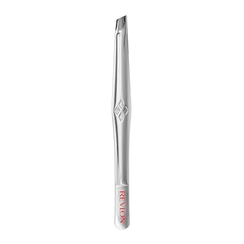 Buy now Revlon Multipurpose Hair Removal Tweezer, High Precision Slant Tip Tweezers for Men, Women & Kids, Stainless Steel (Pack of 1) at indiglob india