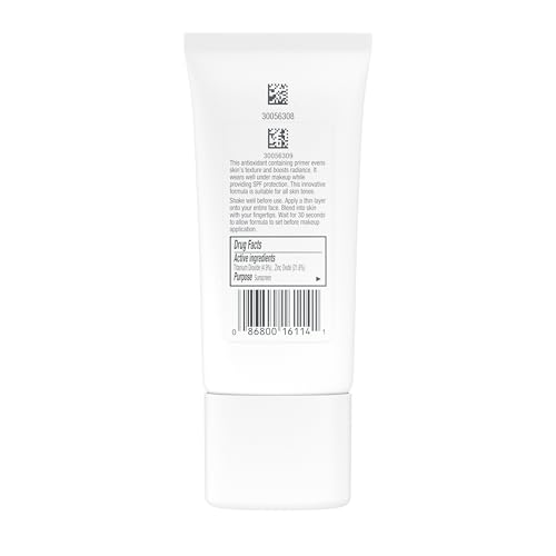 Buy now Neutrogena Healthy Skin Invisibly Radiant UV Face Primer with SPF 30, Mineral Sunscreen Makeup Primer, Broad Spectrum SPF 30, Suitable for All Skin Types, 1 fl. oz at indiglob india