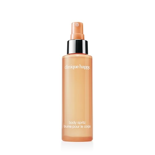 Buy now Clinique Happy Body Spritz | Notes of Grapefruit, Bergamot, Hawaiian Wedding Flower + Spring Mimosa | Women's Fragrance, 4.2 Fl Oz at indiglob india