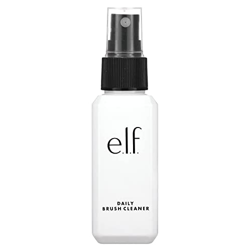 Buy now e.l.f. Daily Brush Cleaner, Makeup Brush Cleaner Washes Away Dirt, Oil, Debris & more For Clean Makeup Application, Vegan & Cruelty-Free, Small at indiglob india