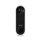 Buy now Arlo Essential Wired Video Doorbell - HD Video, 180 degrees View, Night Vision, 2 Way Audio, Direct to Wi-Fi No Hub Needed, Wired, White (Renewed) at indiglob india