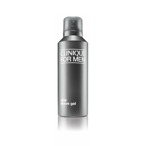 Buy now Clinique For Men Aloe Shaving Gel | For All Skin Types | Oil-Free Formula | Softens Beard | Smooth + Close Shaving Cream, 4.2 Fl Oz at indiglob india