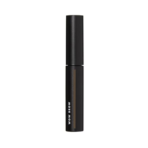 Buy now e.l.f. Wow Brow Gel, Volumizing, Buildable, Wax-Gel Hybrid, Creates Full, Voluminous-Looking Brows, Locks Brow Hairs In Place, Deep Brown at indiglob india