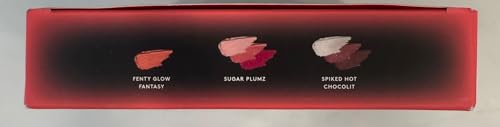 Buy now FENTY BEAUTY Glossy Posse VIII 3-Piece Lip Luminizer Set | Shades Fenty Glow Fantasy, Sugar Plumz, Spiked Hot Chocolit | 3 x 0.3 Fl Oz at indiglob india