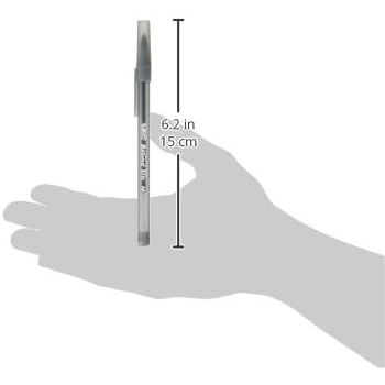 Buy now BIC Round Stic Xtra Life Ballpoint Pen, Ultra Long Lasting and Consistent Ink Flow, 60-Count in Black Ink at indiglob india