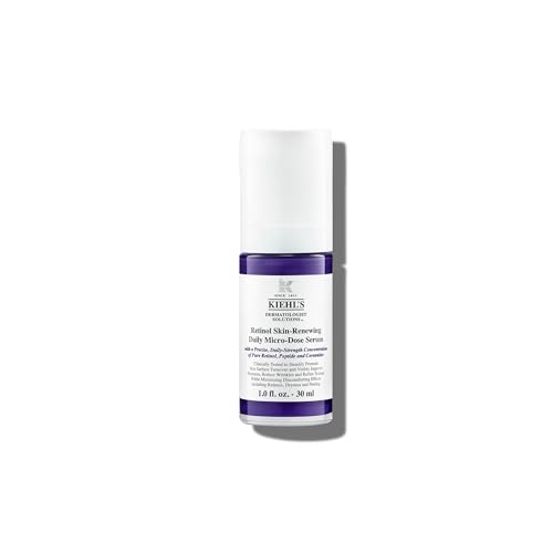 Buy now Kiehl's Daily Micro-Dose Anti-Aging Retinol Facial Serum, Reduces Wrinkles, Firms Skin, Evens Skin Tone, Youth Renewing & Hydrating Formula, with Retinol & Ceramides, Paraben-free, Fragrance-free at indiglob india