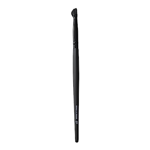 Buy now e.l.f. Wing It Liner Brush, Curved Eyeliner Brush For Creating a Precise Winged Look, Made With Synthetic Bristles, Vegan & Cruelty-Free at indiglob india