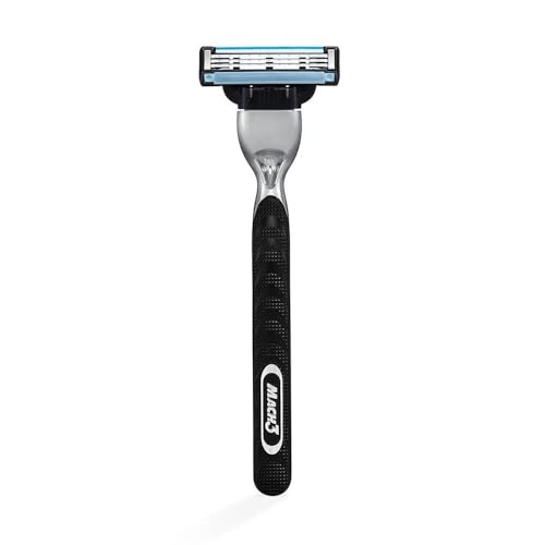 Buy now MACH 3 - Handle w/1 Cartridge & Turbo REFILLABLE Razor at indiglob india