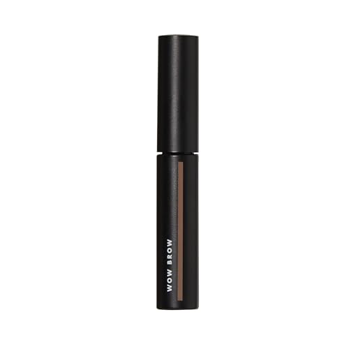 Buy now e.l.f. Wow Brow Gel, Volumizing, Buildable, Wax-Gel Hybrid, Creates Full, Voluminous-Looking Brows, Locks Brow Hairs In Place, Deep Brown at indiglob india