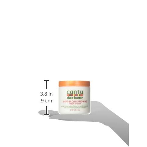 Buy now Cantu Shea Butter Leave-In Conditioner Repair Cream 16 Ounce (473ml) (3 Pack) at indiglob india