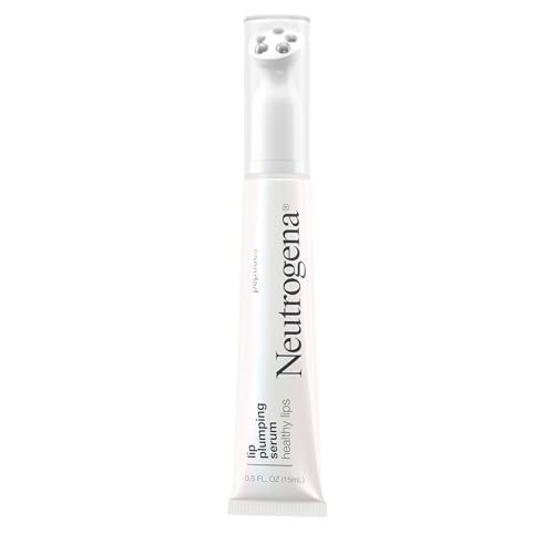 Buy now Neutrogena Healthy Lips Plumping Serum, Lip Enhancer with Peptides Nourishes and Promotes the Appearance of Naturally Fuller and Plumper-Looking Lips, 0.5 fl. oz at indiglob india