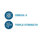 Buy now GNC Triple Strength Fish Oil Omega 3 Supplement, 1000mg EPA and DHA, Supports Heart, Brain, Skin, Eye and Joint Health, 210 Softgels at indiglob india