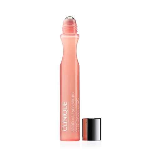 Buy now Clinique All About Eyes Serum De-Puffing Eye Massage For Dark Circles With Caffeine | Hydrating, Brightening + Depuffing, 0.5 fl. oz at indiglob india