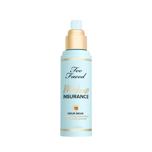 Buy now Too Faced Makeup Insurance Setting Spray | Hydrating, Long Lasting, Vegan + Cruelty Free, 4 Fl Oz at indiglob india