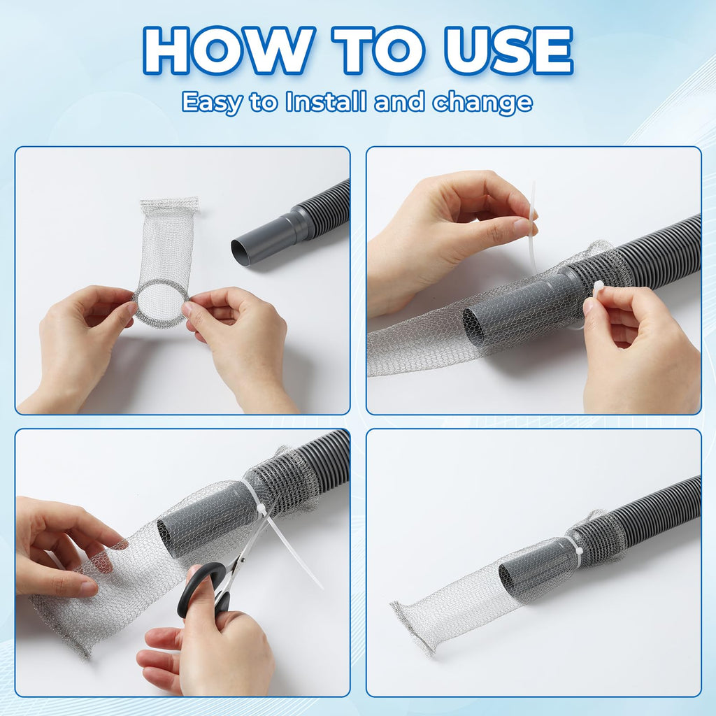Discover the Stainless Lint Trap for Washing Machine, specially curated by Curat Cart for easy installation and maintenance.