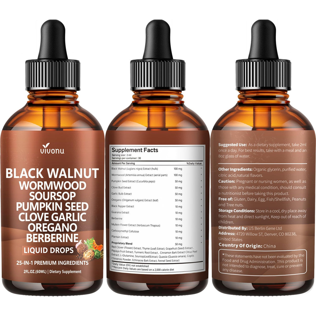 Discover the exclusive Black Walnut Wormwood Clove Cleanse, specially curated by Curat Cart for premium health solutions in India.