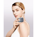 Showcasing Mrsdry Travel Container held by a model, perfect for organizing toiletries on the go.