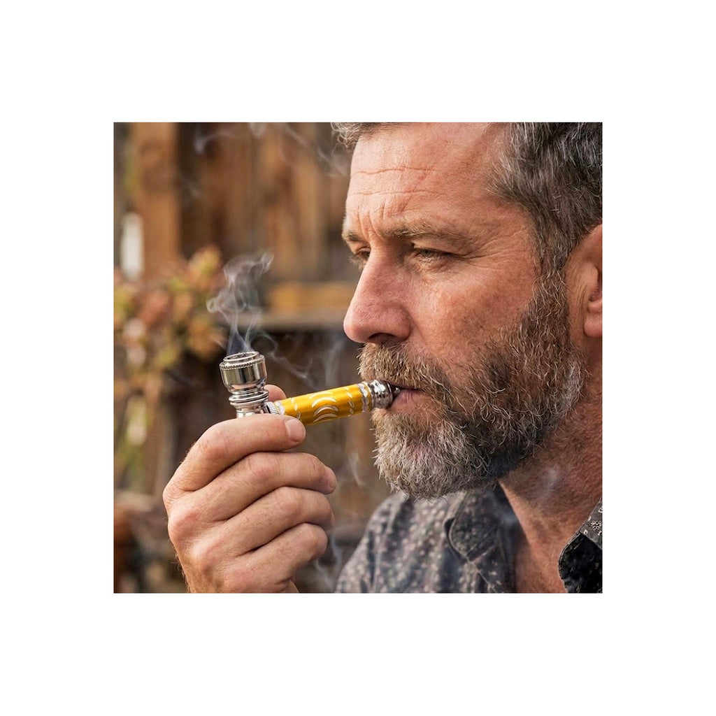 Experience the craftsmanship of the Traditional Tobacco Pipe Kit, featuring high-quality materials, available at Curat Cart.