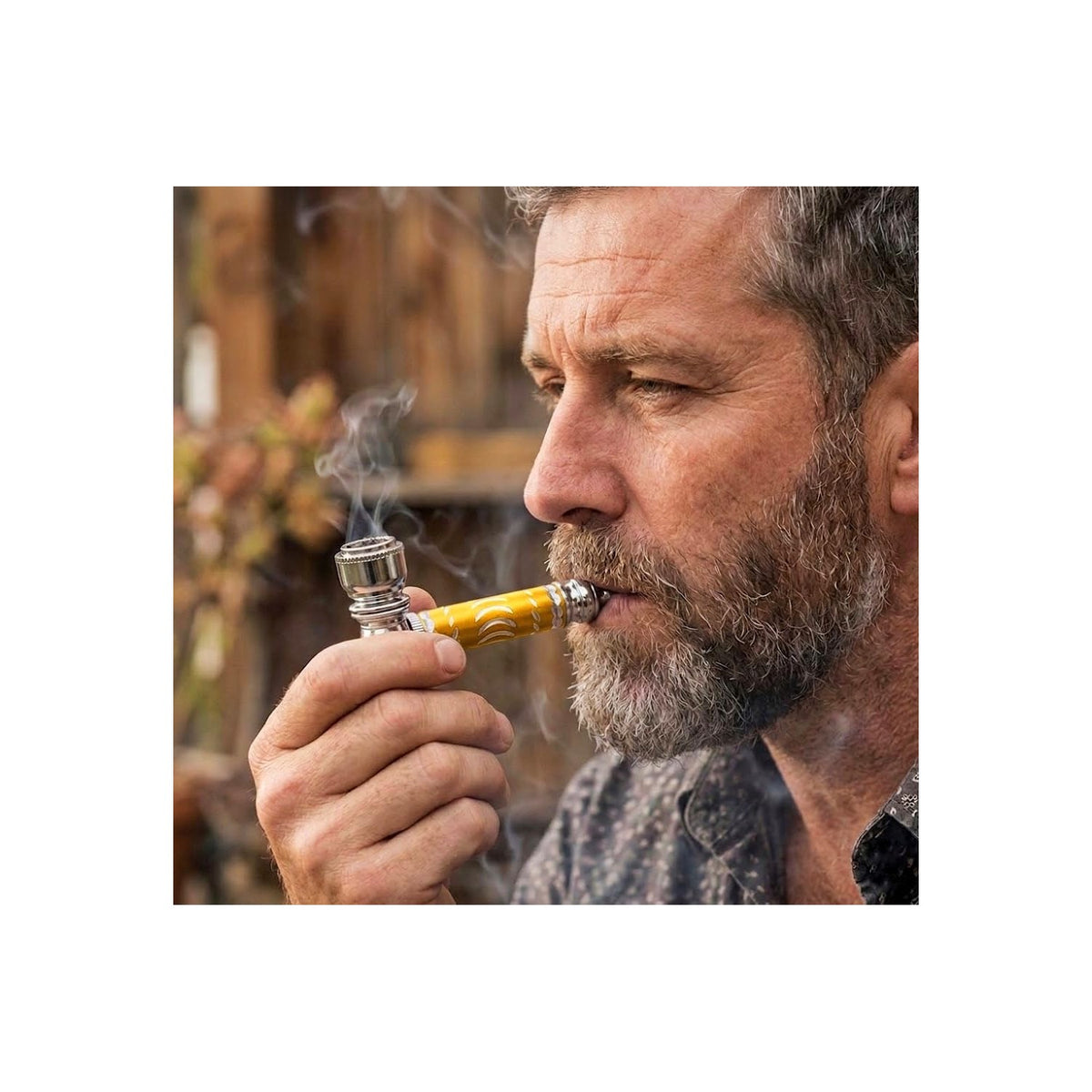 Experience the craftsmanship of the Traditional Tobacco Pipe Kit, featuring high-quality materials, available at Curat Cart.
