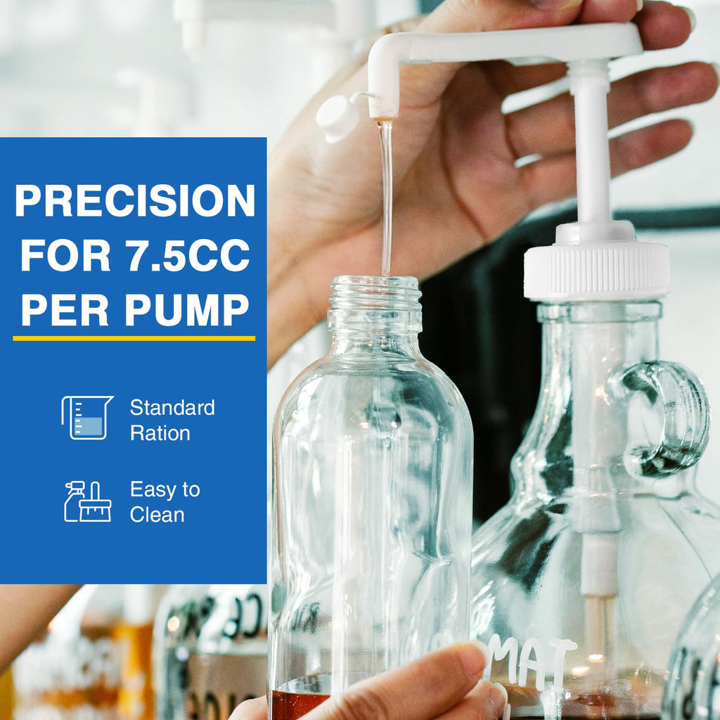 Effortlessly dispense syrup with the Leak Proof Gallon Jug Syrup Pump, perfect for daily use. Buy now at Curat Cart.