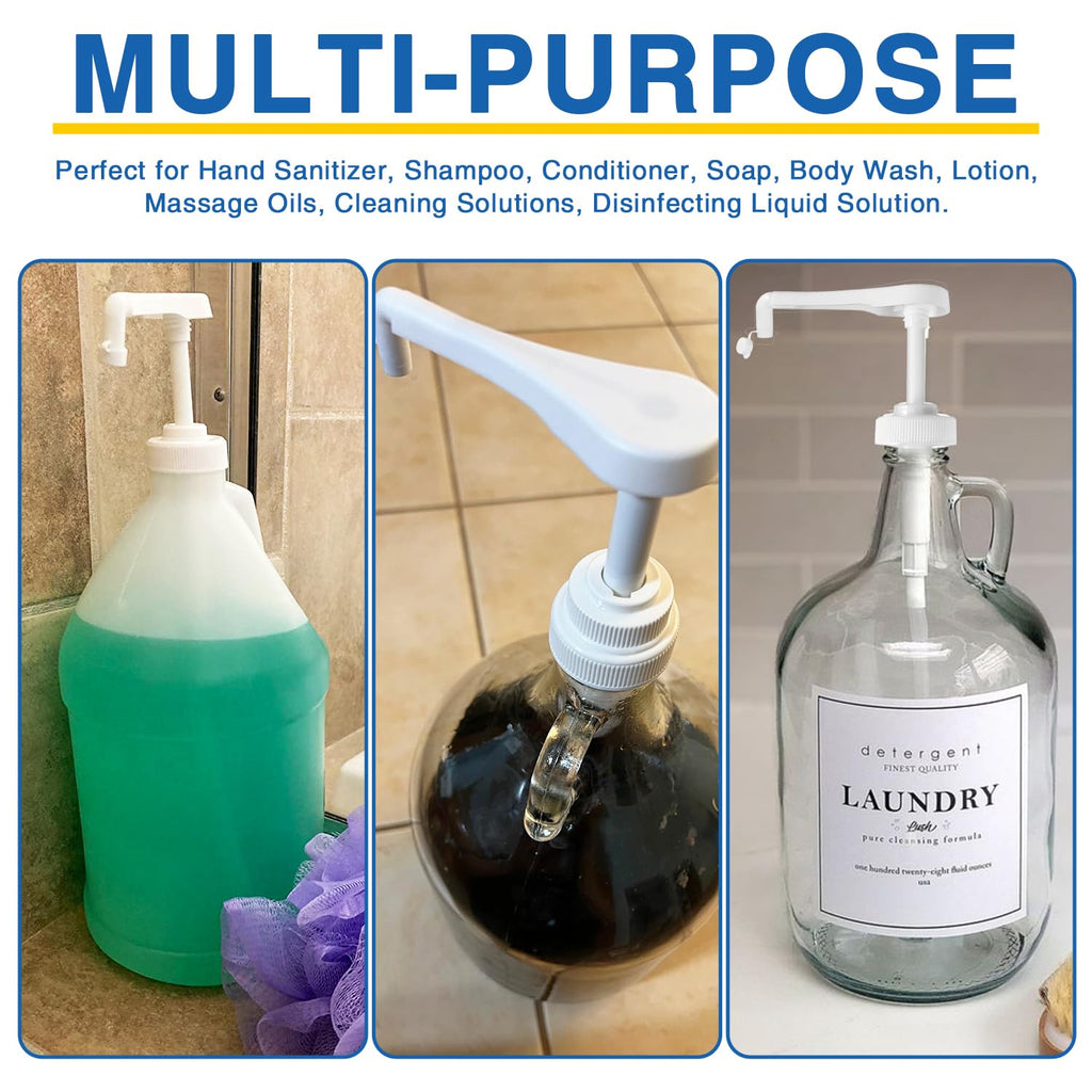 Premium Leak Proof Gallon Jug Syrup Pump in high-quality packaging, ideal for various liquids. Available at Curat Cart.